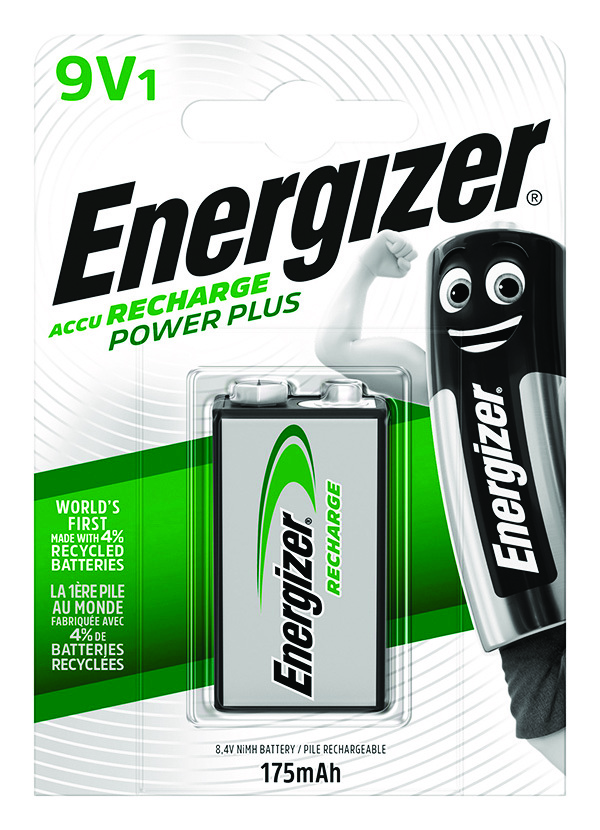 Akumulator Energizer power plus, e, hr22, 9v, 175mah Akumulator Energizer power plus, e, hr22, 9v, 175mah