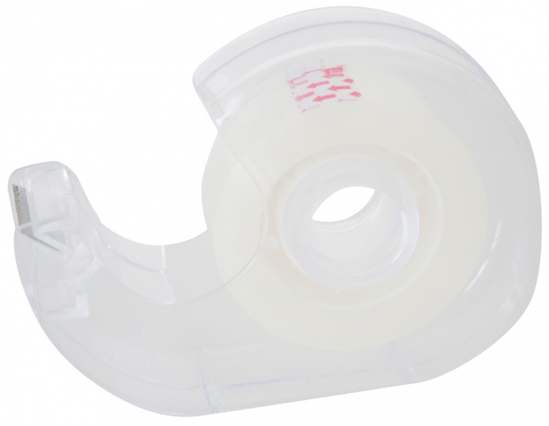 Taśma biurowa Office Products, 19 mm, 33 m, dyspenser, transparentna | eazbiuro.pl | Postaw na jakość!