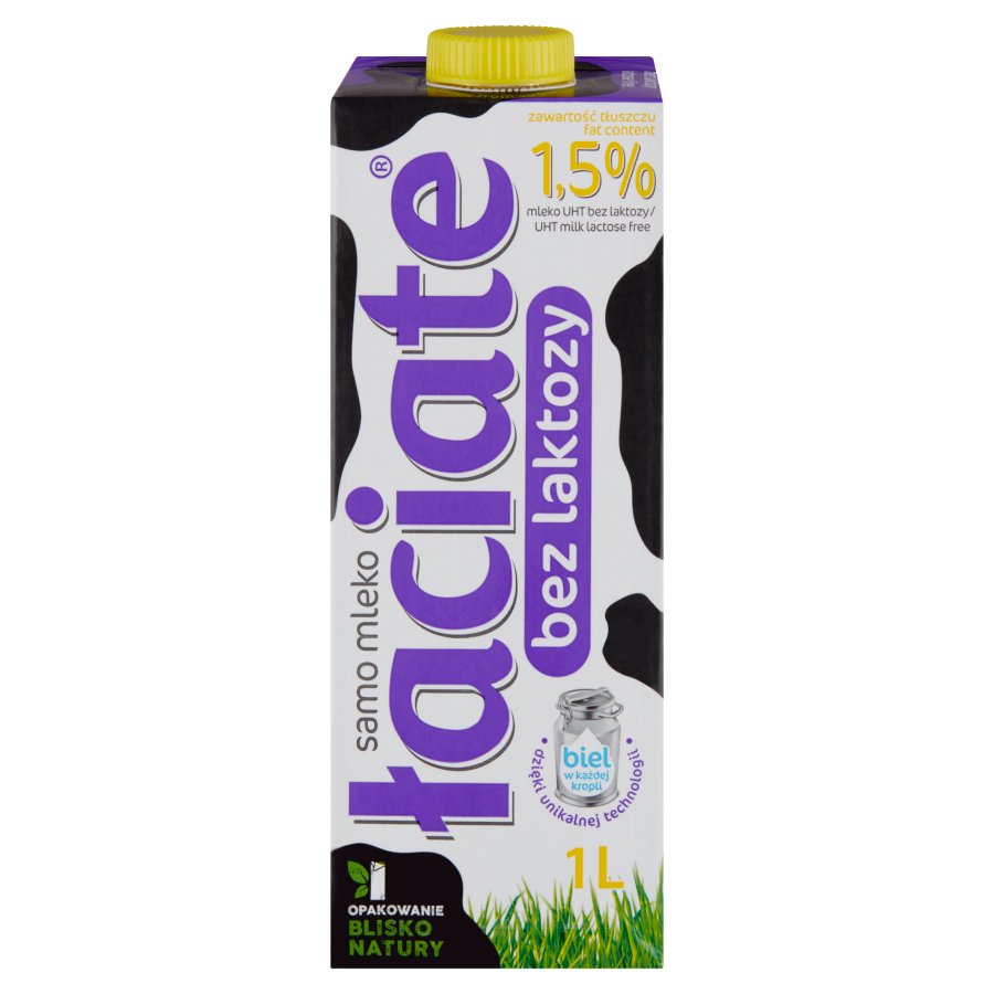 Mleko bez laktozy Łaciate 1,5% 1 l | eazbiuro.pl | Zamów od ręki!