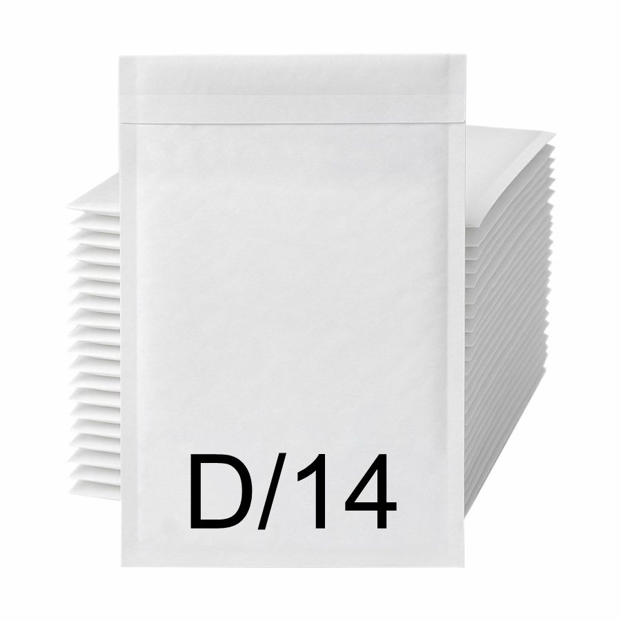 Koperta kurierska biała 200x275 D/14 Plast