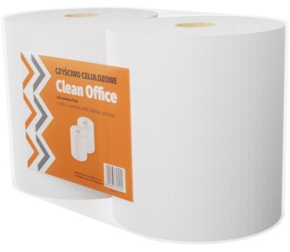 Czyściwo uniwersalne celulozowe Clean Office 2 rolki