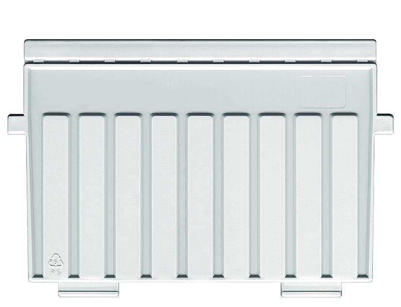 Przekładki Han kartei, polistyren, A5, do kartoteki, szare - towar na zamówienie