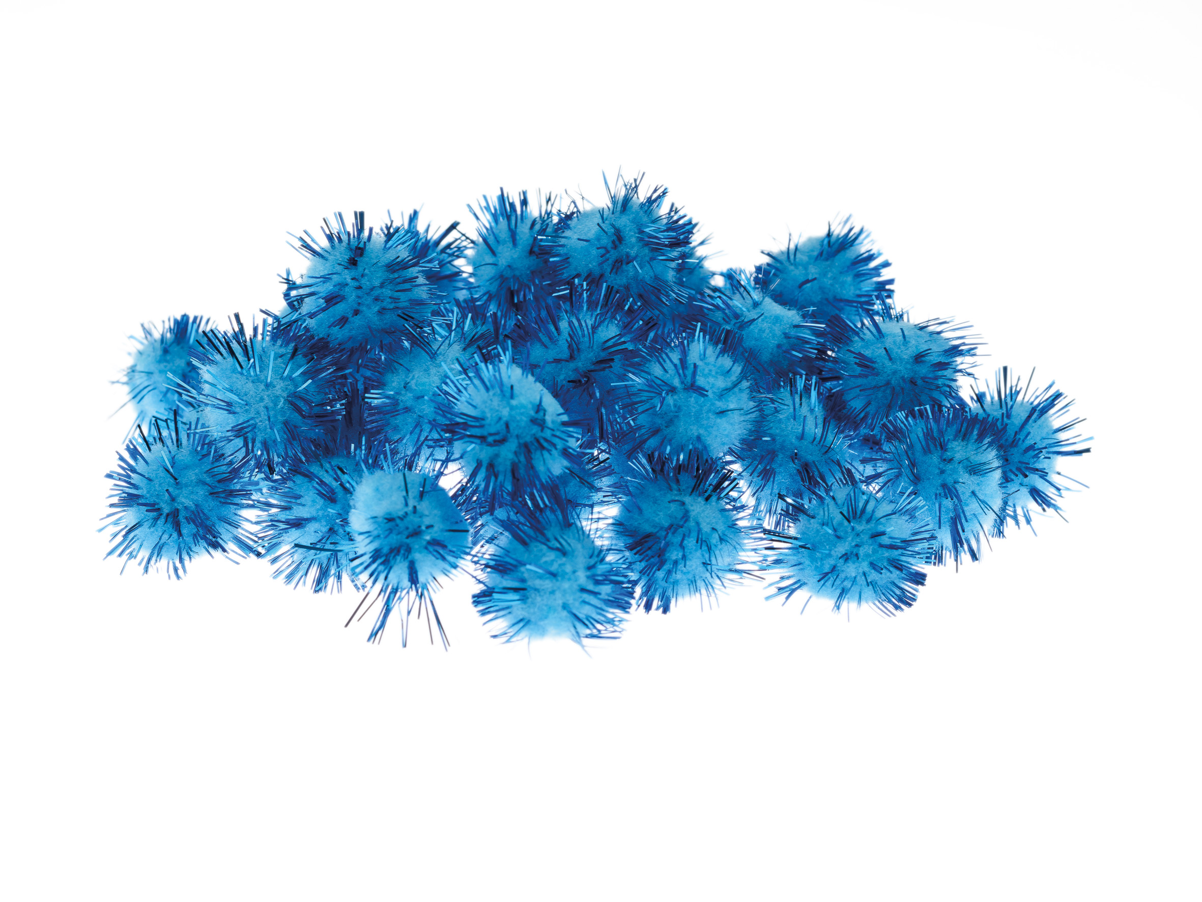 Pompony Brewis pom26 metalik niebieskie | eazbiuro.pl | Zamów taniej!