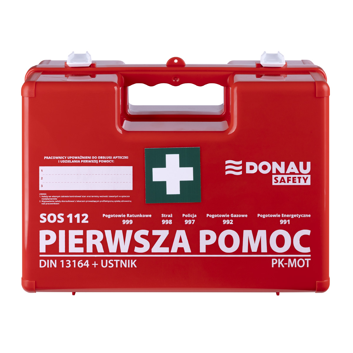 Apteczka Donau Safety pomarańczowa K-10 +A