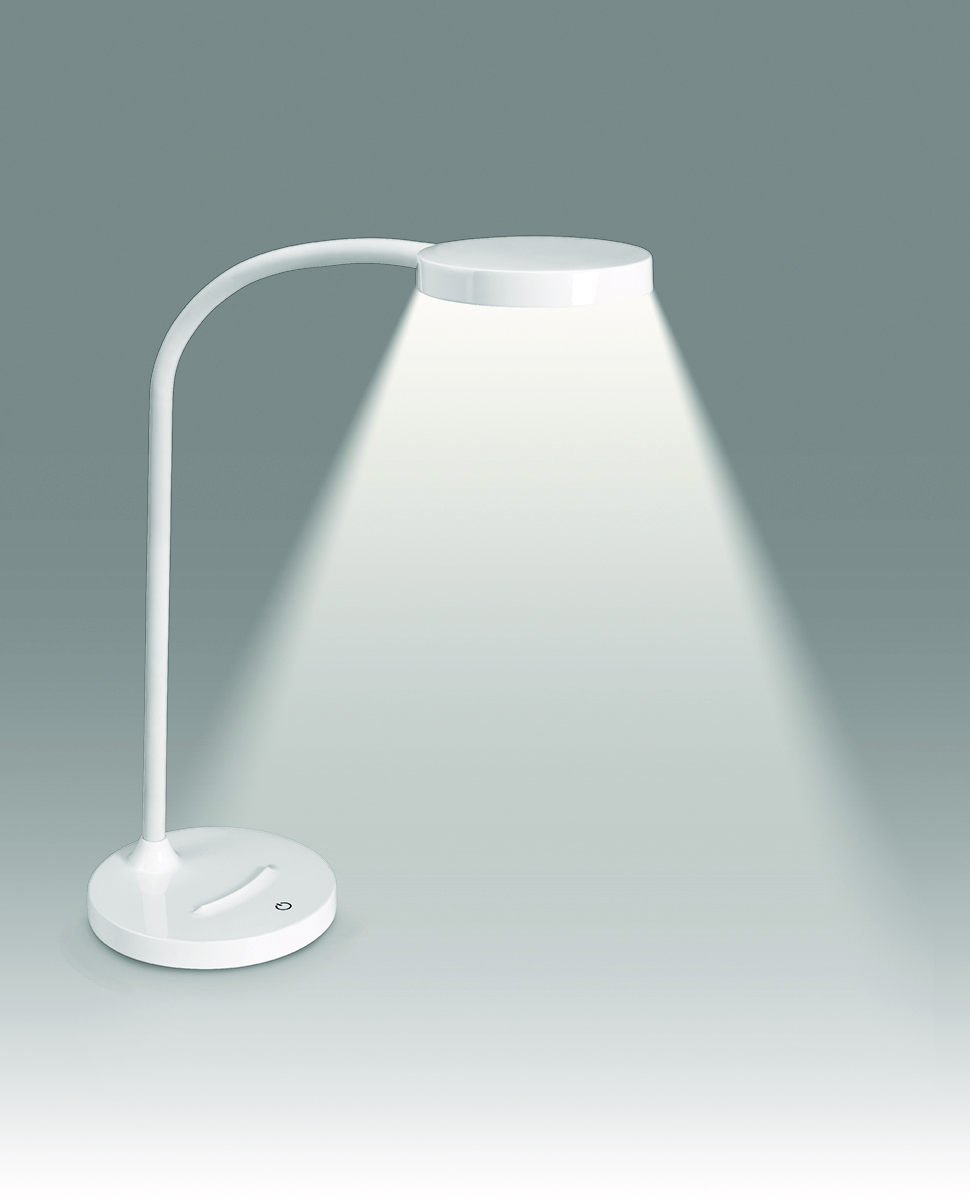 Lampka na biurko CEP CLED-0290, Flex, biały