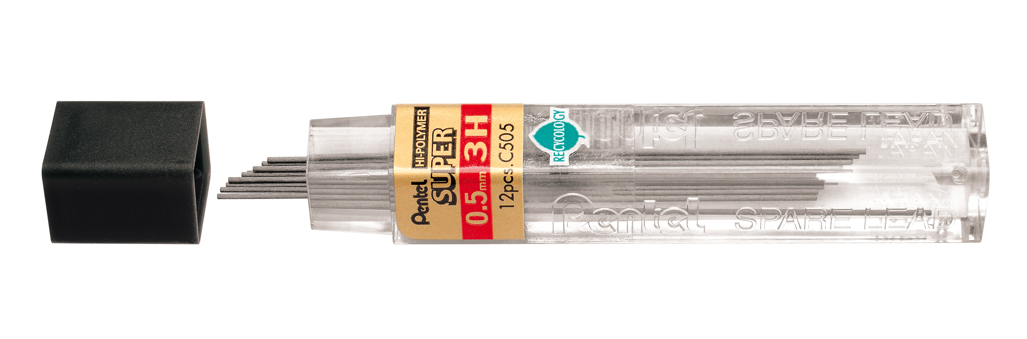 Grafity ołówkowe 0,5 mm Pentel C505 3h | eazbiuro.pl | Kup bez ryzyka!