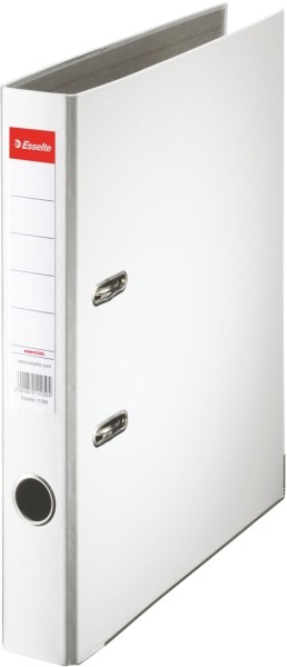 Segregator Esselte A4, ekonomiczny A4 50 mm, biały | eazbiuro.pl | Skorzystaj dziś!