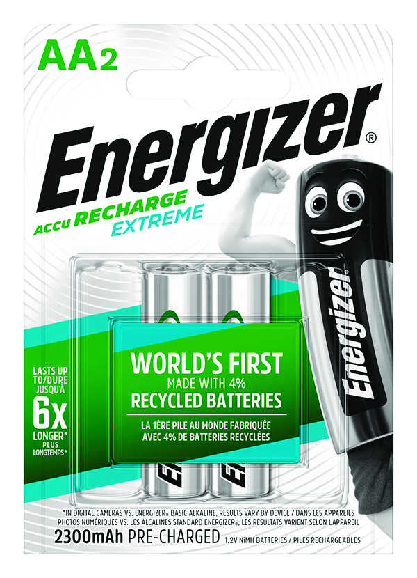 Bateria - akumulatorki extreme r6aa 2 sztuki Energizer