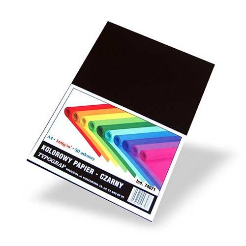 Papksero mix A4 80 g. czarny 50ark | eazbiuro.pl | Zamów online!