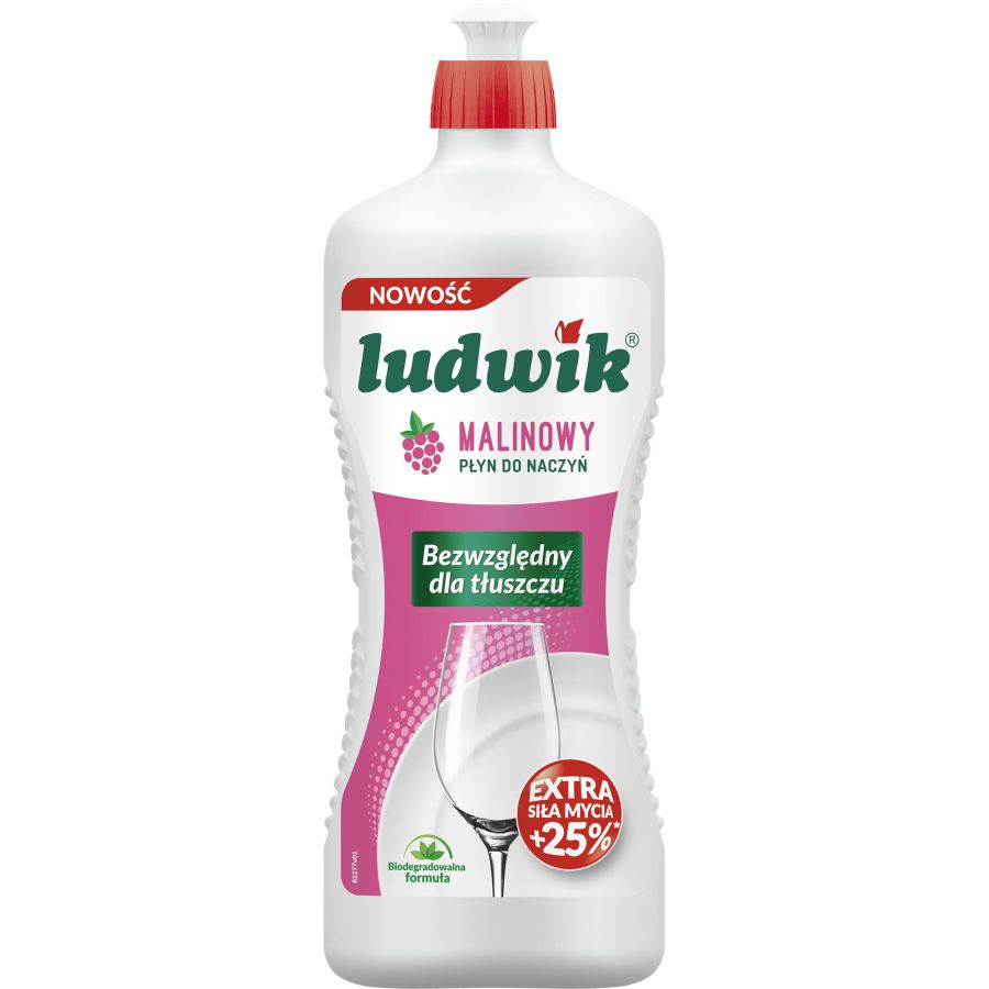 Płyn do mycia naczyń Ludwik malina 900ml
