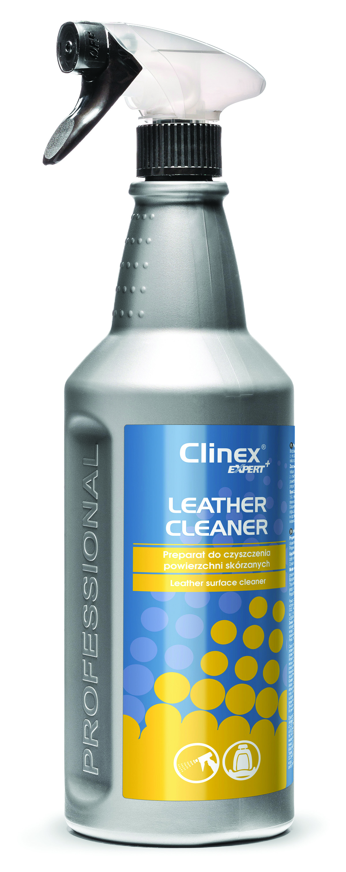Clinex leather cleaner płyn do czyszczenia powierzchni skórzanych 1l