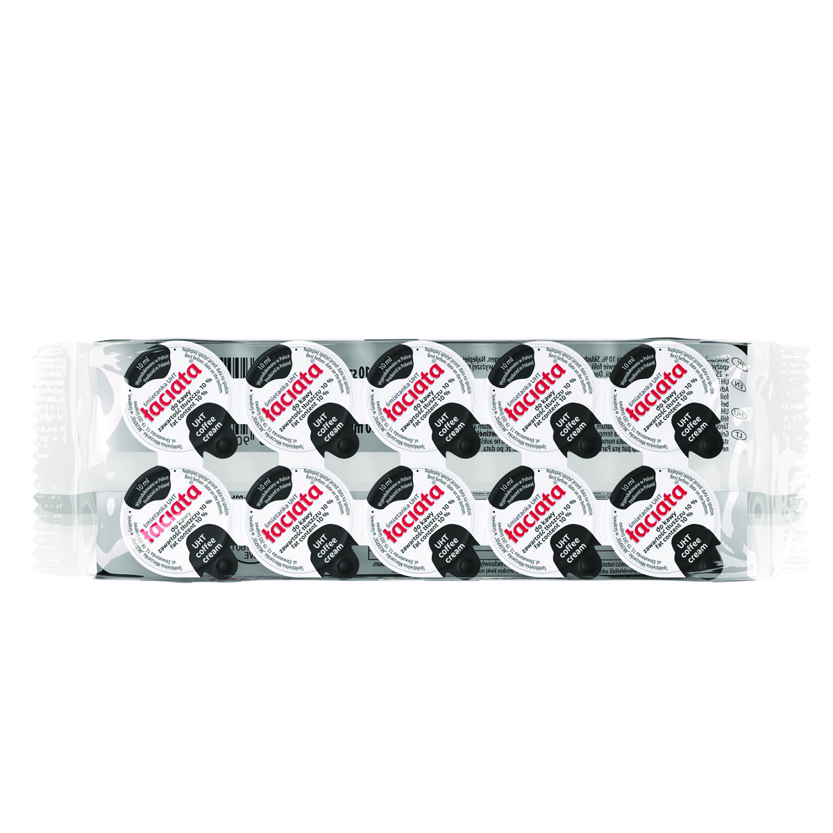Śmietanka Łaciata w kubeczkach 10ml x 10sztuk