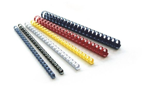 Grzbiety do bindownic 6 mm czarne 100 sztuk Argo Grzbiety do bindownic 6 mm czarne 100 sztuk Argo