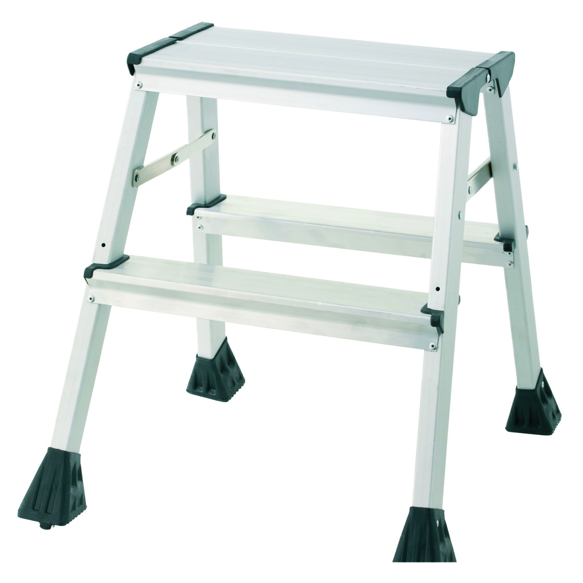 Aluminiowa drabinka Q-CONNECT, 2-stopniowa