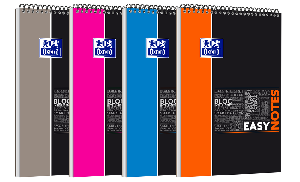 Kołozeszyt Oxford A4+ 80 kartek kratka easynotes
