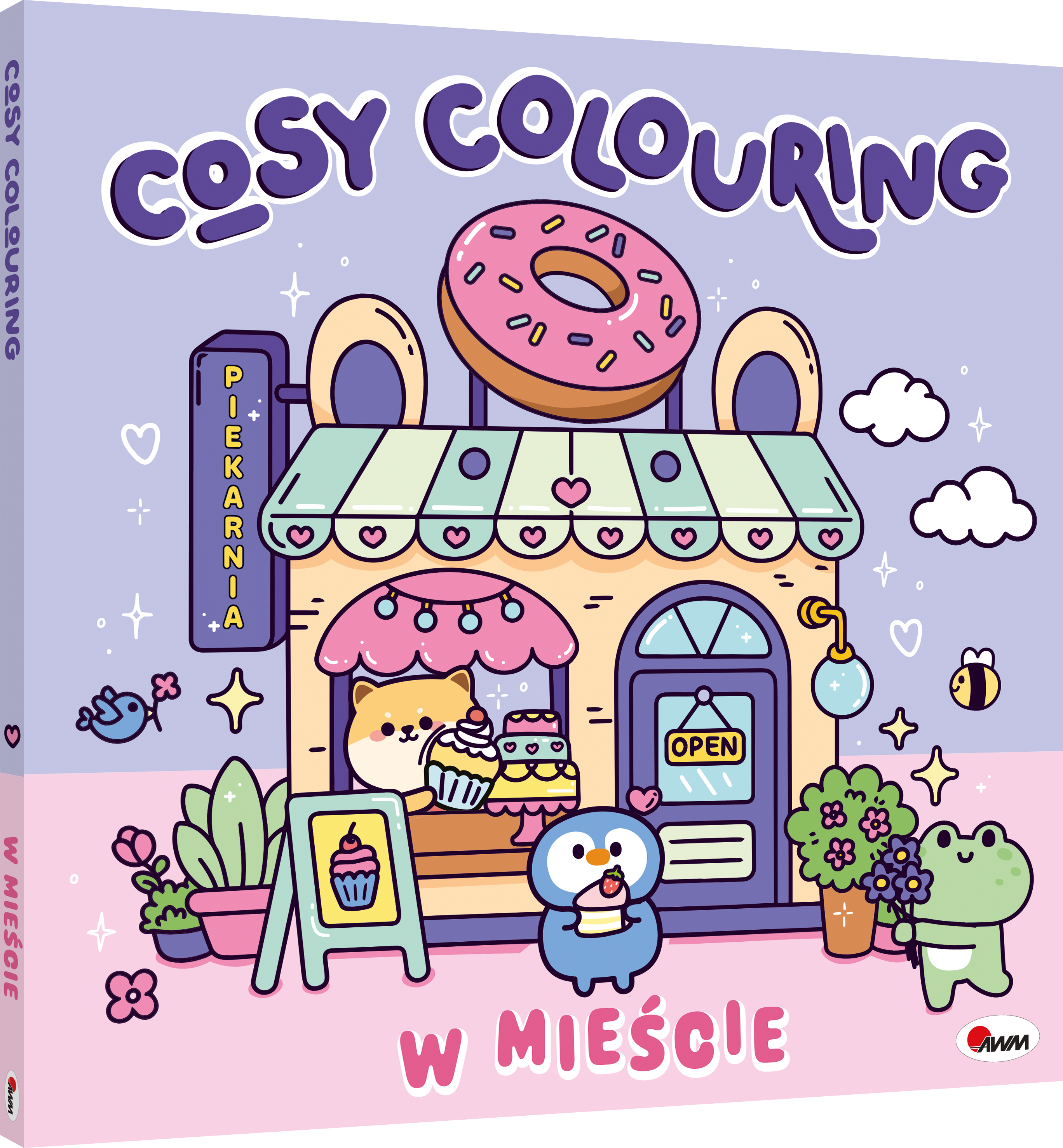 Cosy colouring w mieście – kolorowanka dla dzieci | Bestseller dla dzieci Cosy colouring w mieście – kolorowanka dla dzieci | Bestseller dla dzieci