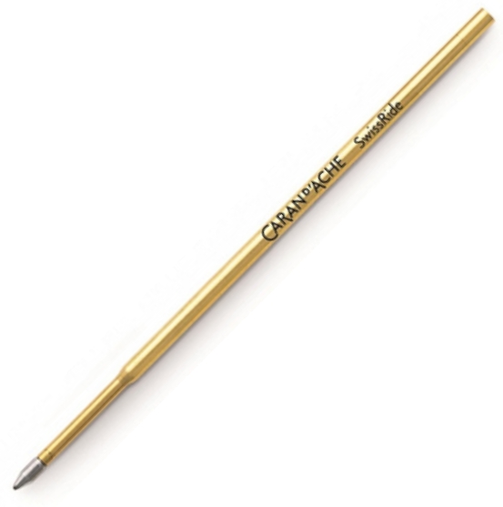 Wkład Caran d'ache swissride, do długopisu 888, m, 1szt., czarny