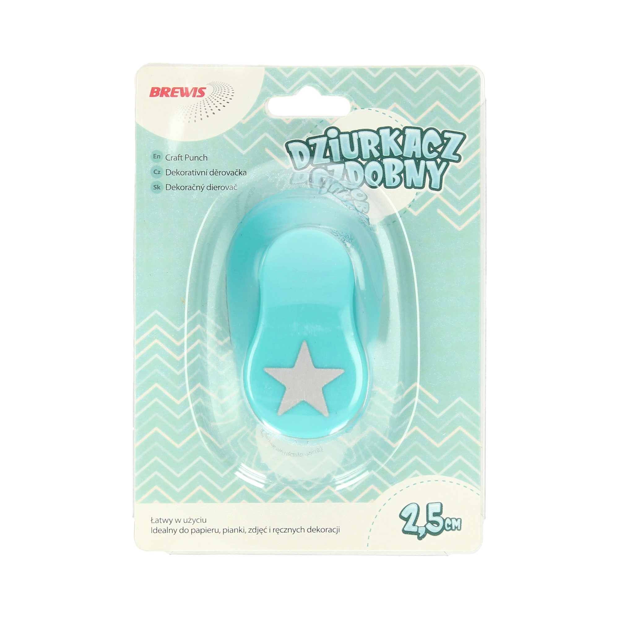Dziurkacz ozdobny 2,5 cm gwiazdka | eazbiuro.pl | Zamów rozsądnie!