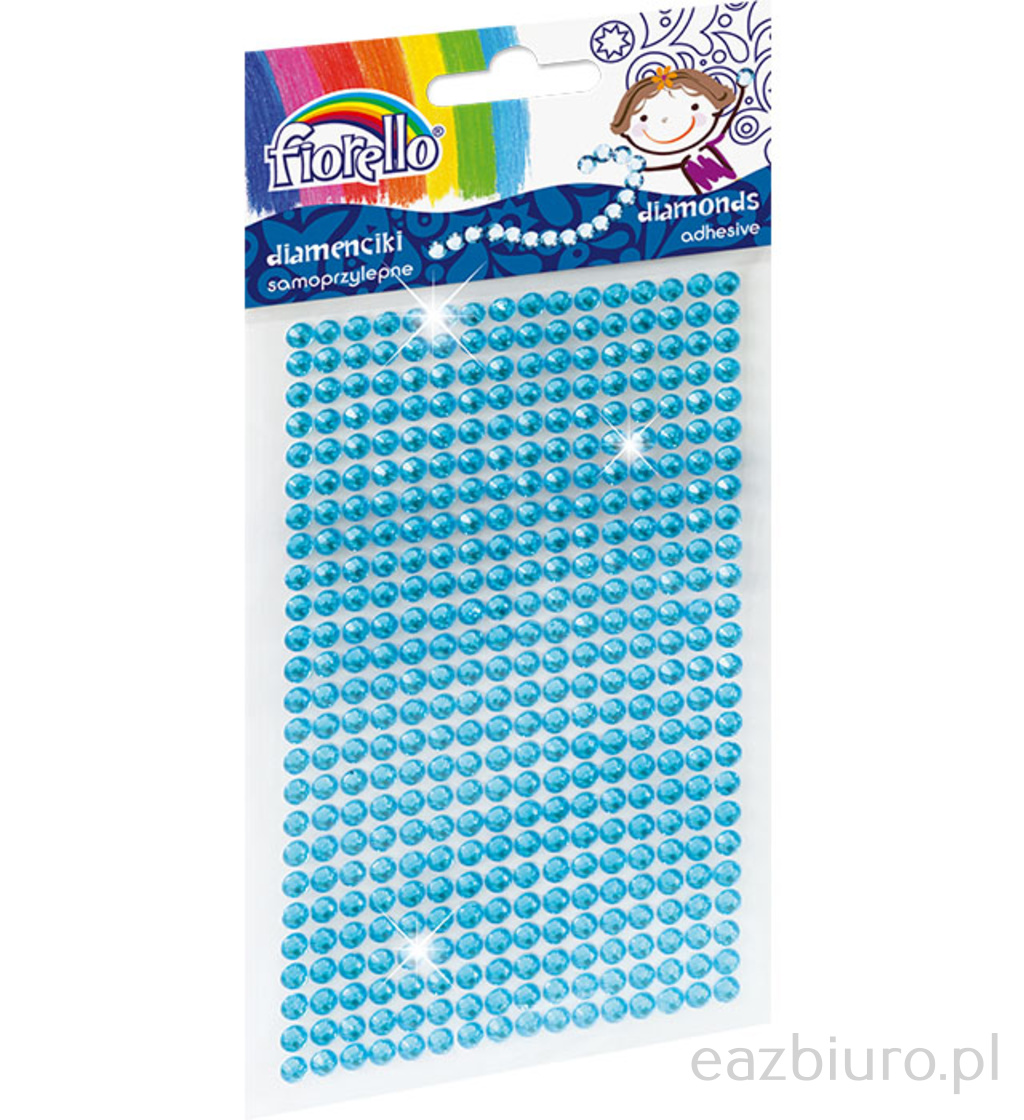 Diamenciki samoprzylepne Fiorello gr-ds039-2 niebieskie | eazbiuro.pl | Wybierz mądrze!