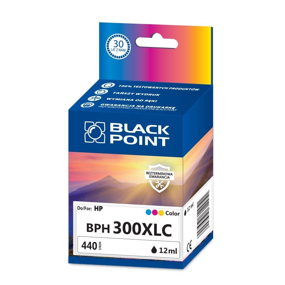 Cartrige tusz Black Point HP blis - Black Pointh300xlc Cartrige tusz Black Point HP blis - Black Pointh300xlc