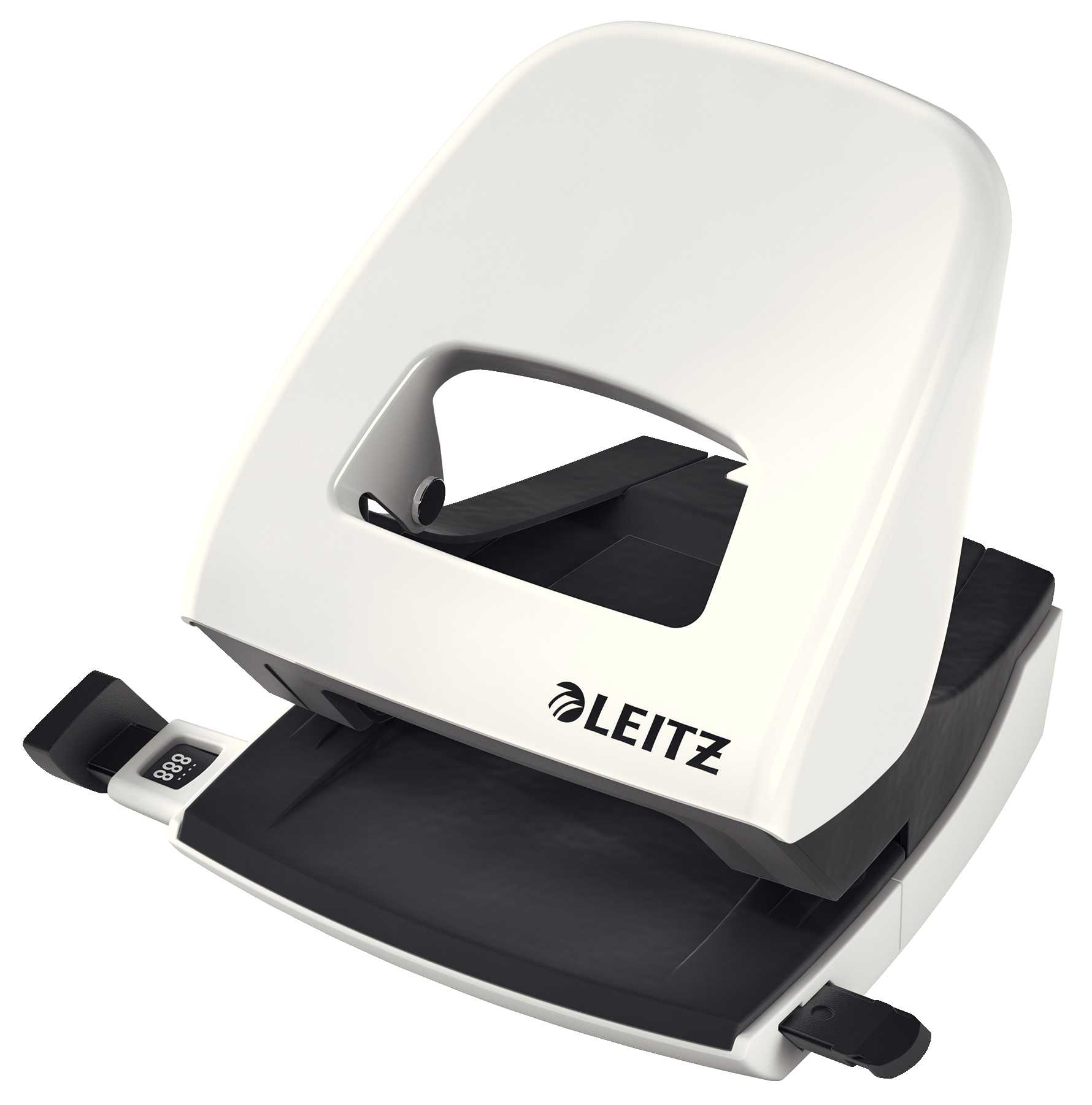 Dziurkacz duży metalowy Leitz wow nexxt kolor biały