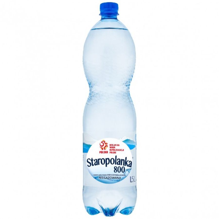 Woda min. Staropolanka 1,5l niegaz. kaucja