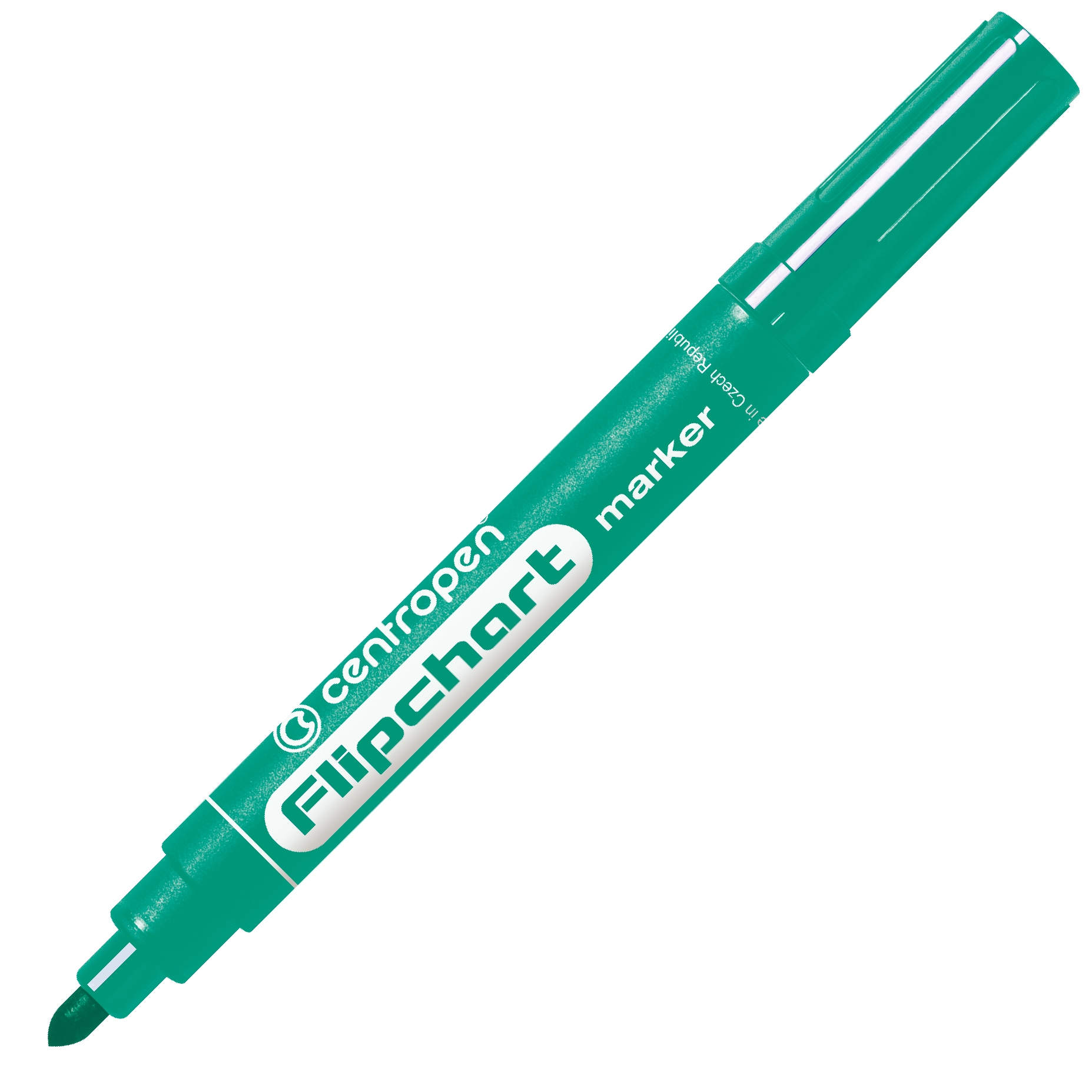 Marker do flipchartu 8550 Centropen okrągła końcówka zielony