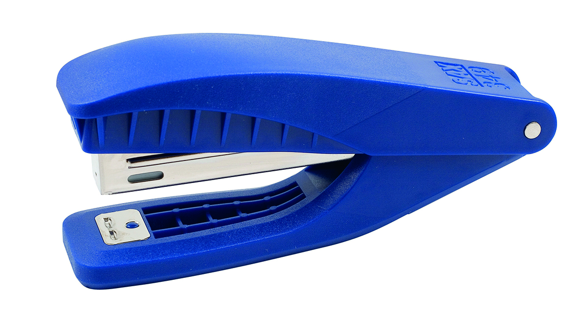Zszywacz Sax349, zszywa do 25 kartek, zintegrowany rozszywacz, niebieski | eazbiuro.pl | Zamów online!