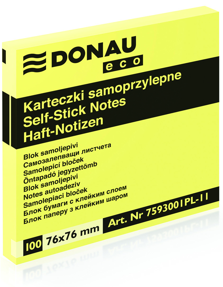 Notatnik samoprzylepny 76x76 *eko*