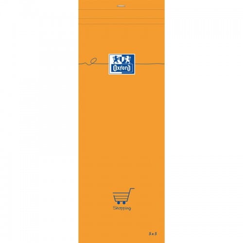 Notes Oxford 74x210 mm lista zakupowa kratka everyday