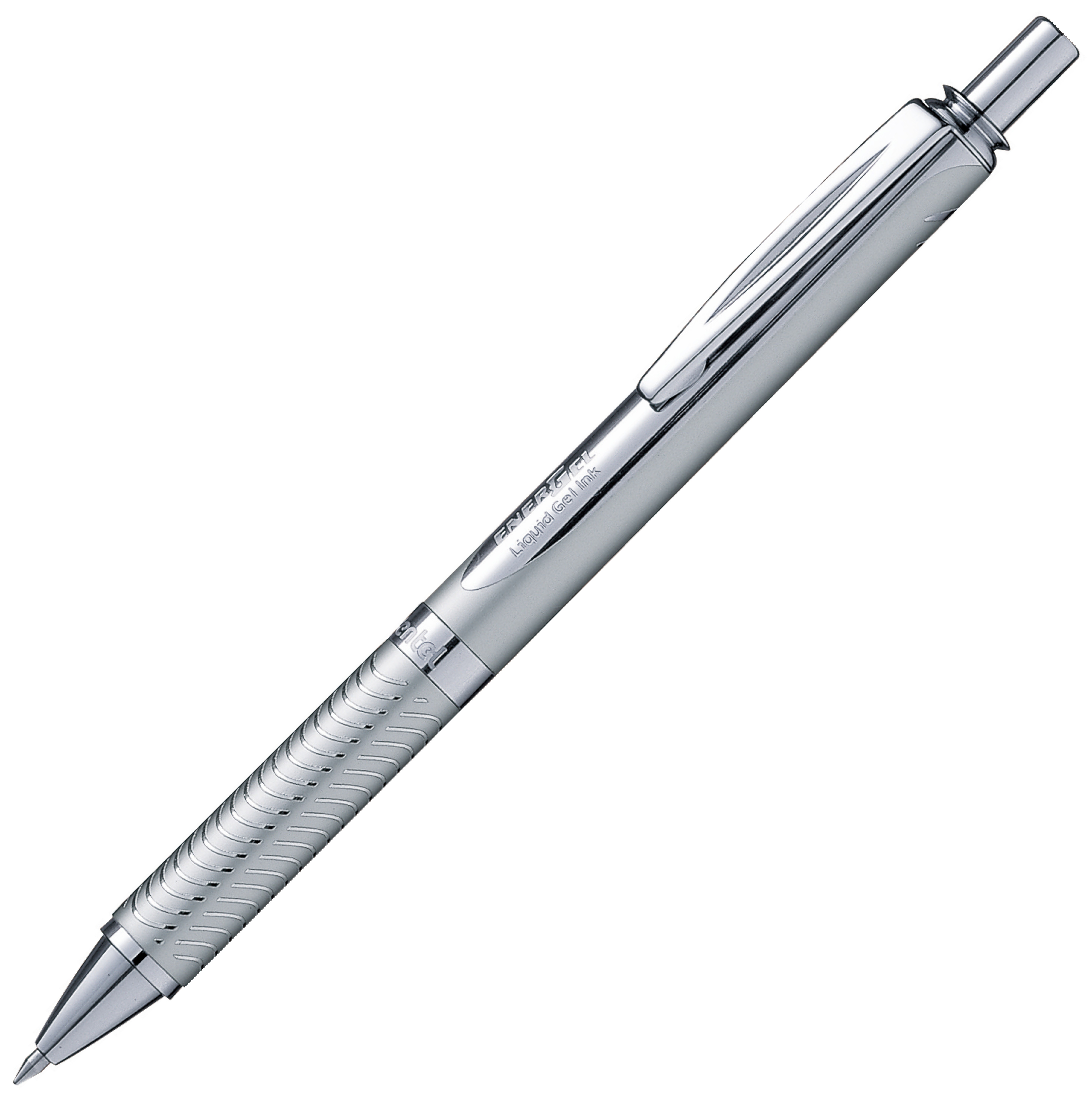 Pióro kulkowe Pentel energel bl407 srebrne | eazbiuro.pl | Kup online!