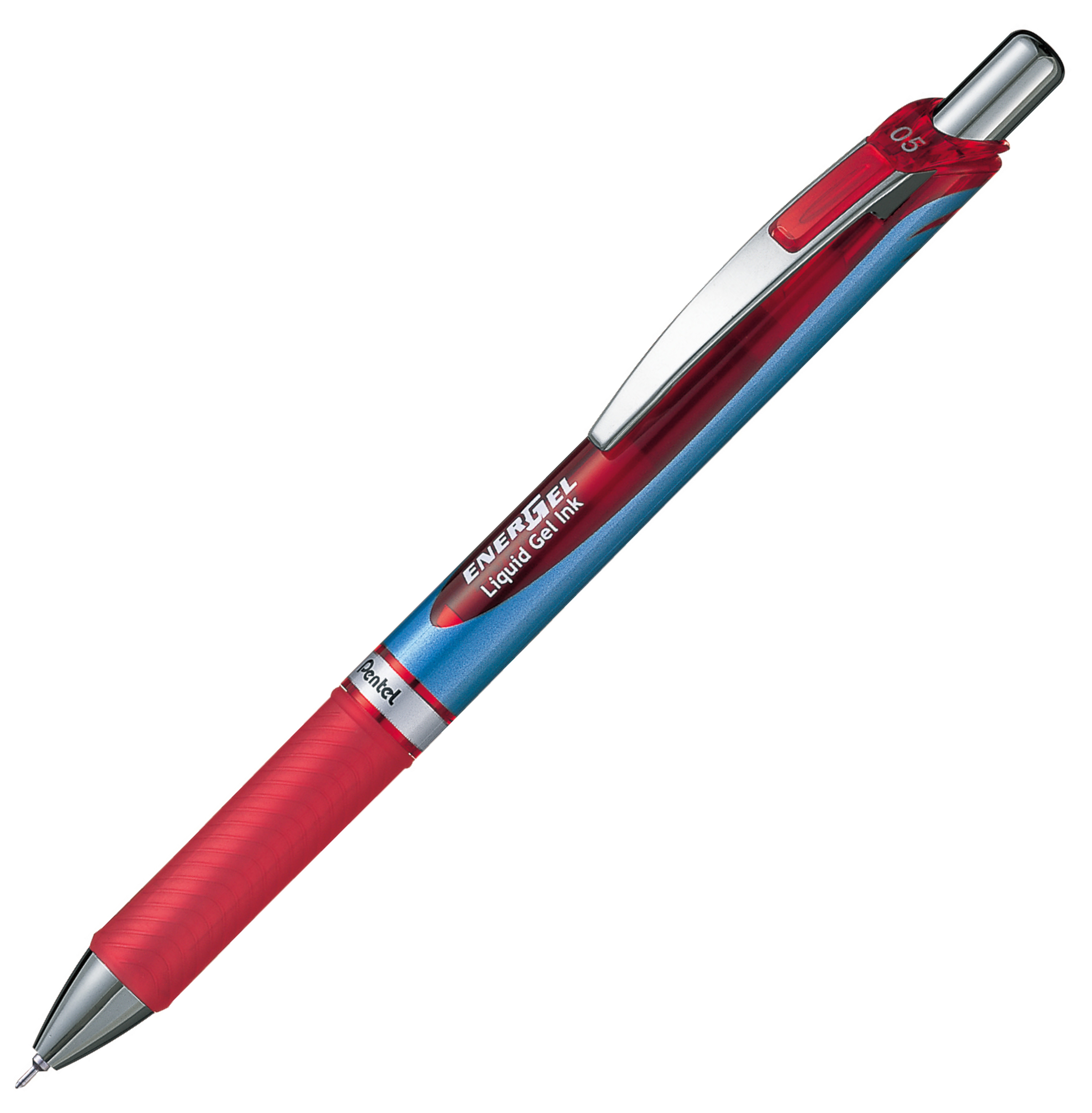 Cienkopis kulkowy Pentel energel bln75 czerwony