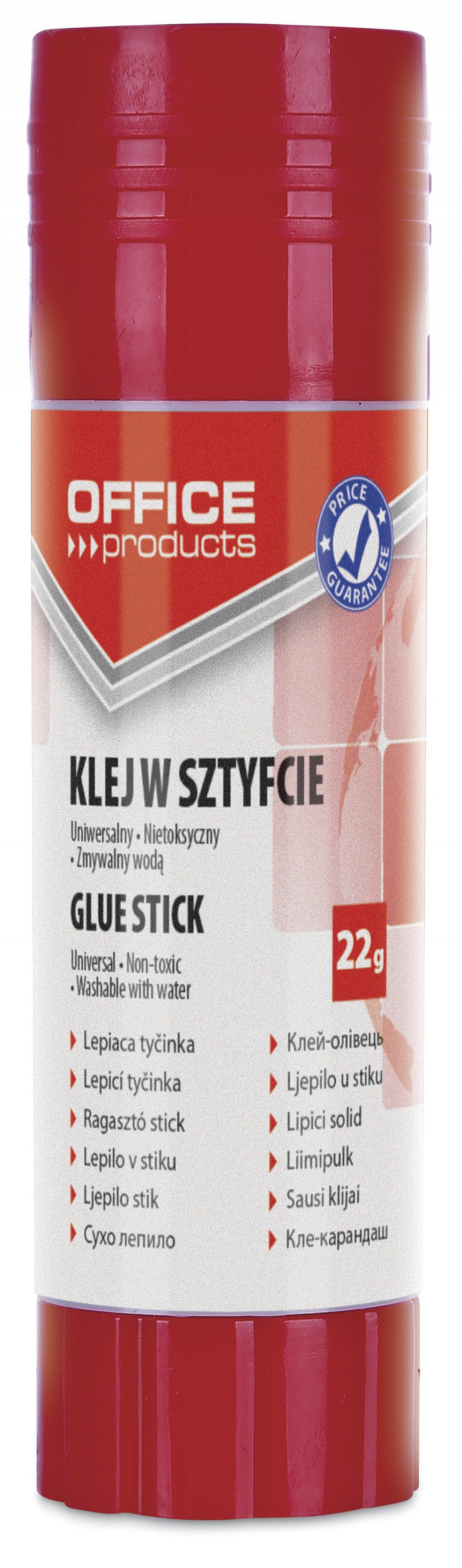 Klej w sztyfcie Office Products, pva, 22g