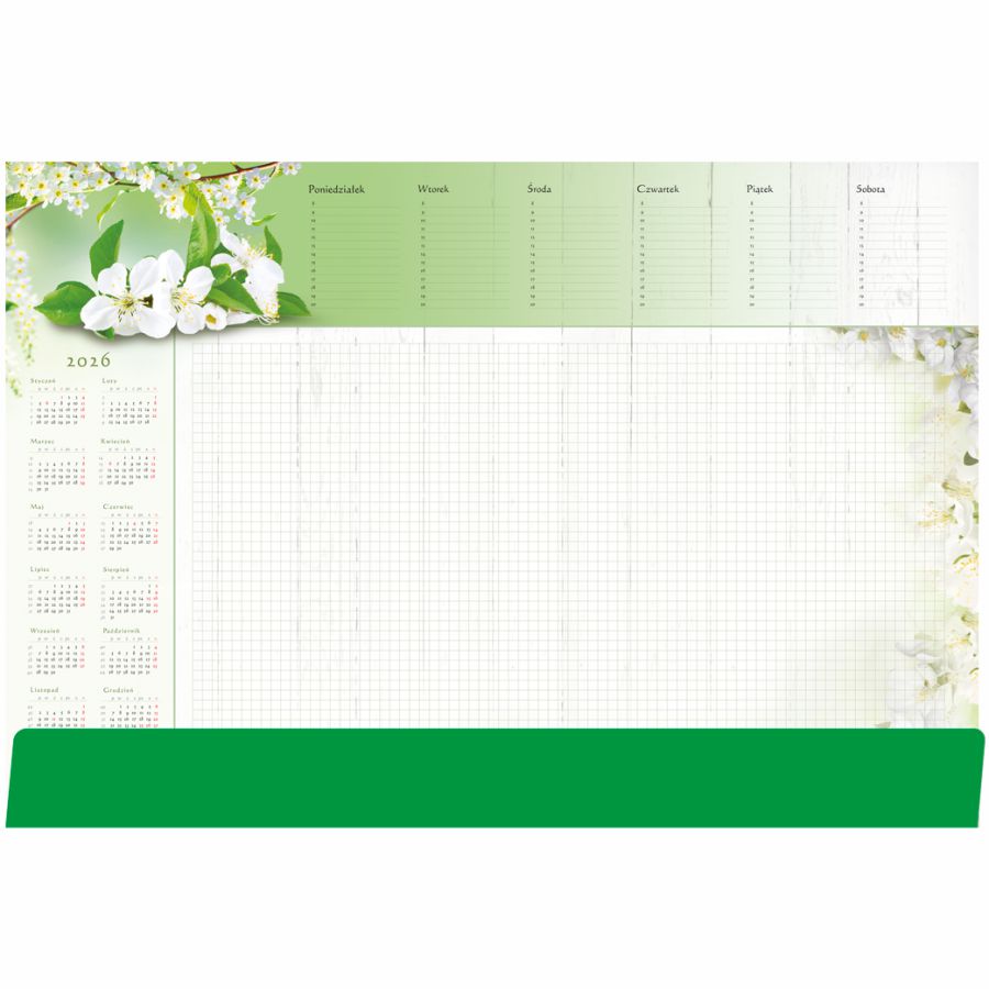 Podkładka biuwar kalendarz z planerem B3 t-2-b3-5 -- towar sezonowy dostępny tylko do | eazbiuro.pl | Zamów rozsądnie!