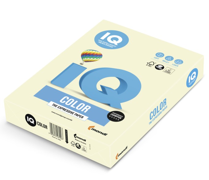 Papier ksero iq color A4 160g wanilia be66