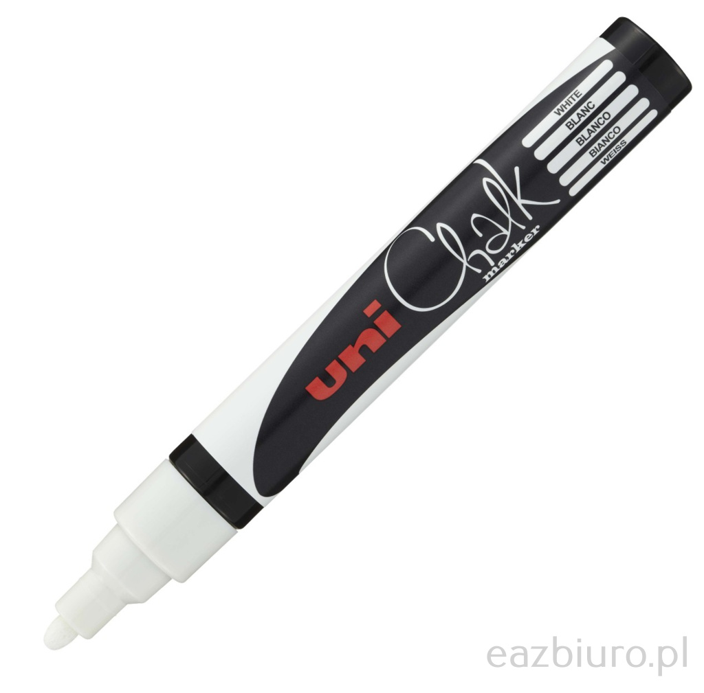 Marker kredowy pwe-5m biały, uni