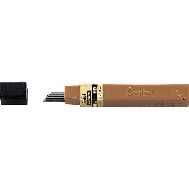 Grafity ołówkowe Pentel hi-polimer hb 0,5 mm Grafity ołówkowe Pentel hi-polimer hb 0,5 mm