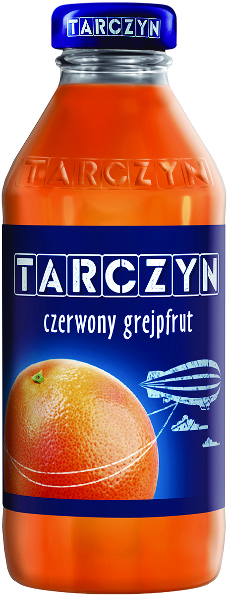 Napój tarczyn, czerwony grejpfrut, 0,3l