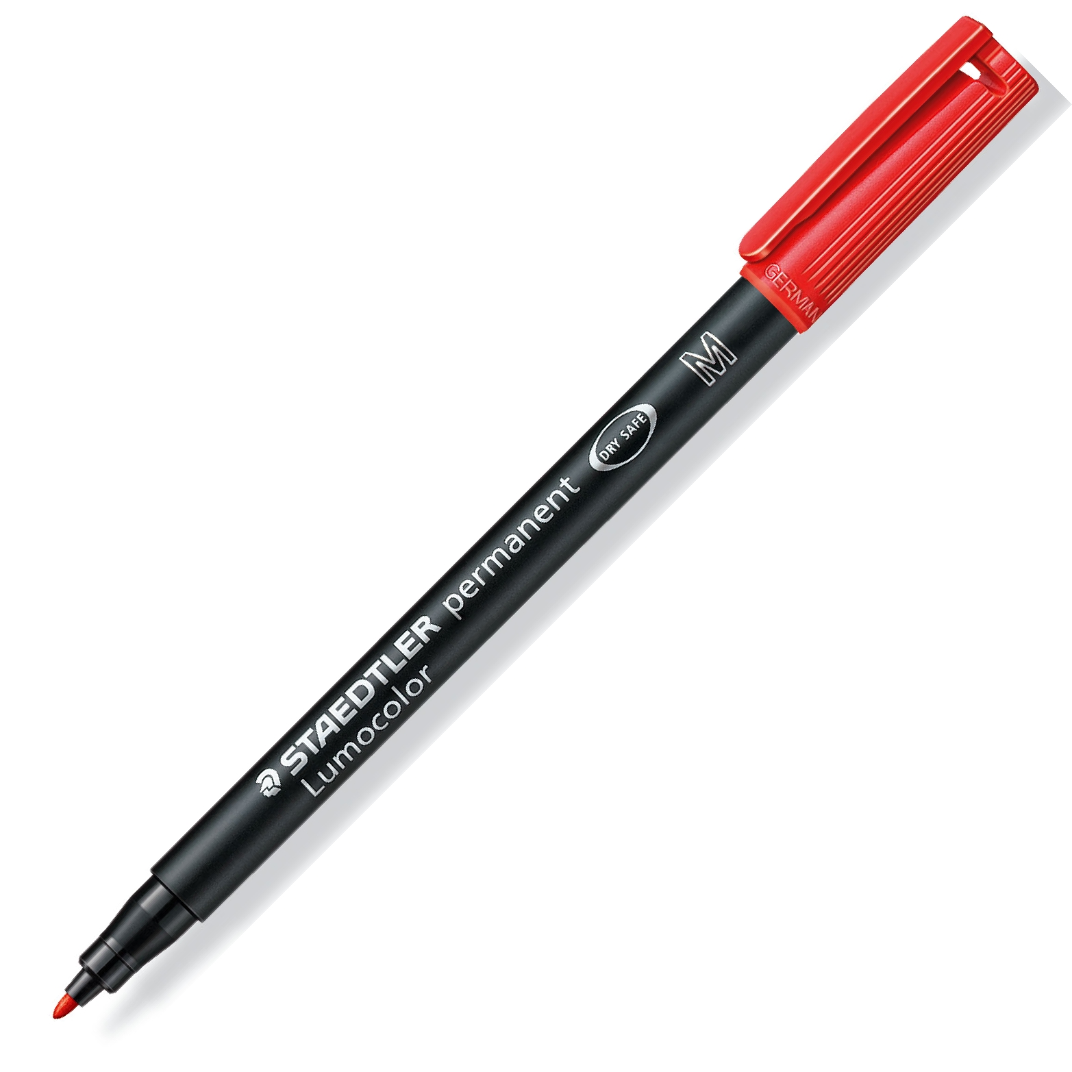 Foliopis lumocolor m wodoodporny czerwony Staedtler Foliopis lumocolor m wodoodporny czerwony Staedtler