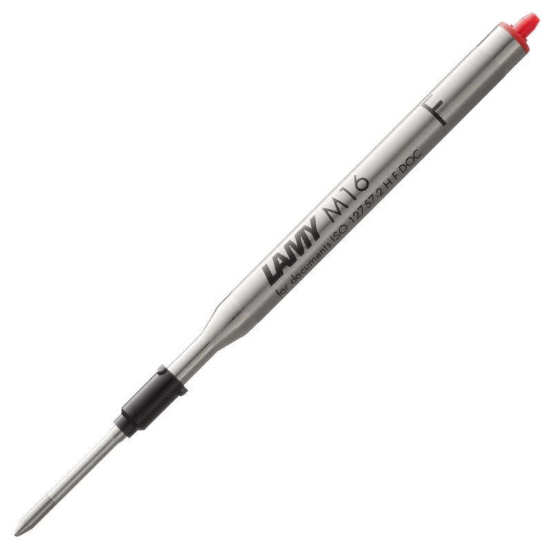 Wkład do długopisu LAMY M16, F, blister, czerwony