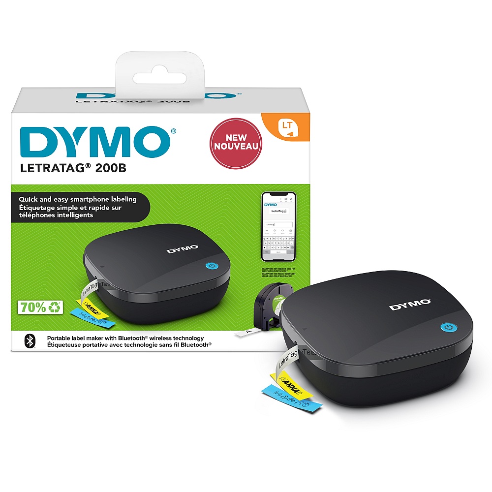 Drukarka Dymo letratag lt-200b + etykieta papierowa biała Drukarka Dymo letratag lt-200b + etykieta papierowa biała