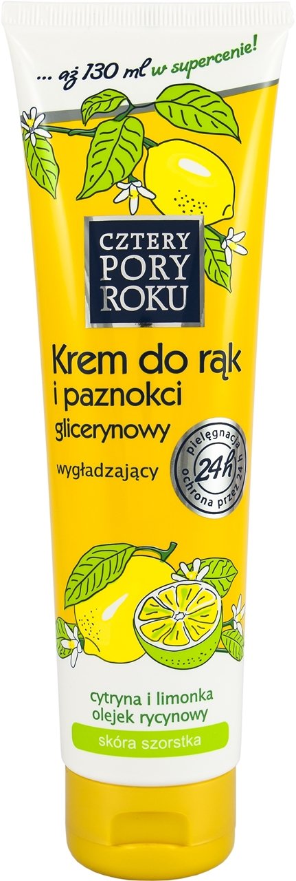 Krem do rąk Cztery pory roku cytryna,130 ml | eazbiuro.pl | Zamów z gwarancją!