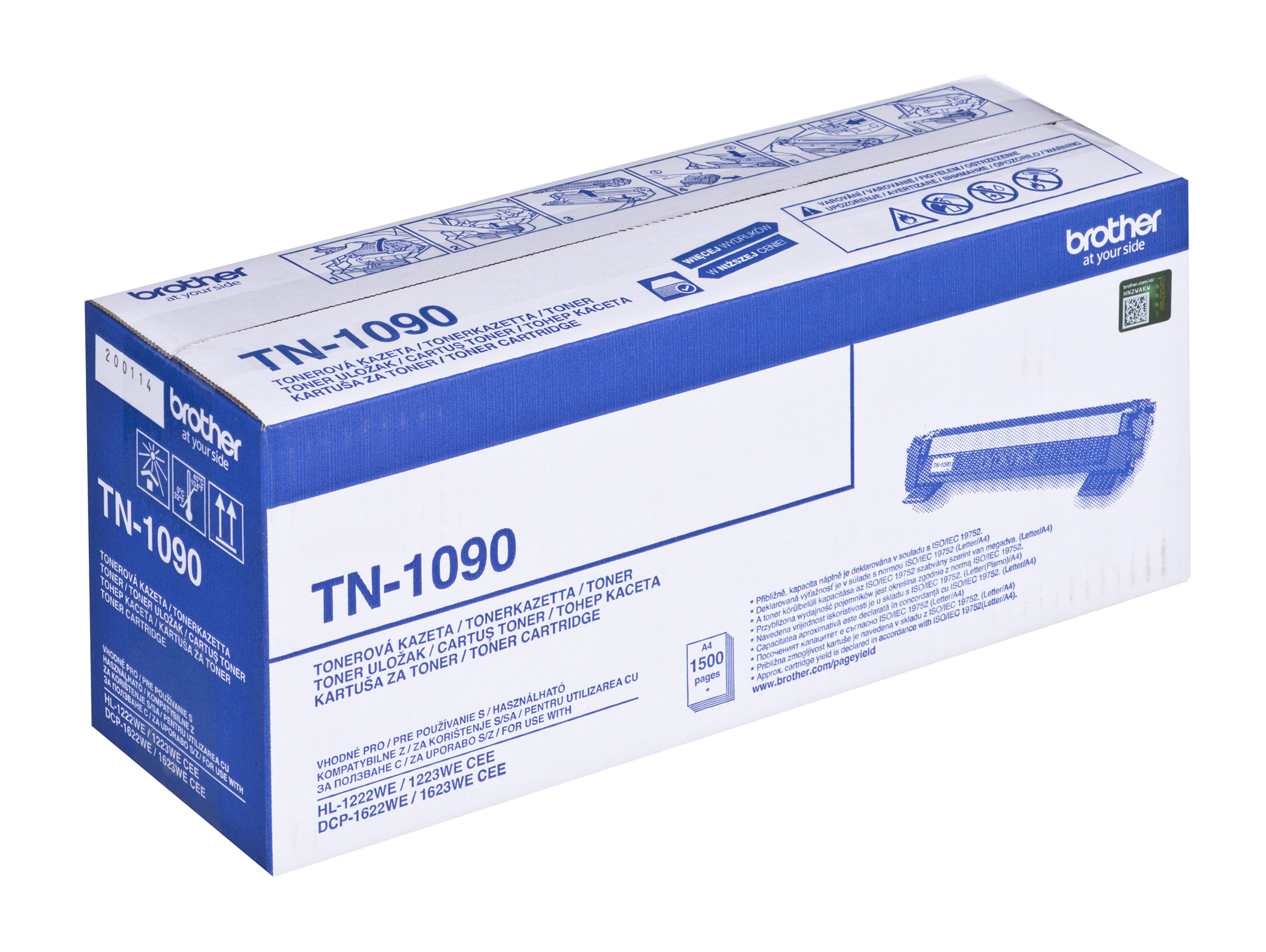 Toner Brother tn-1090 czarny do biura | eazbiuro.pl | Weź najlepsze!