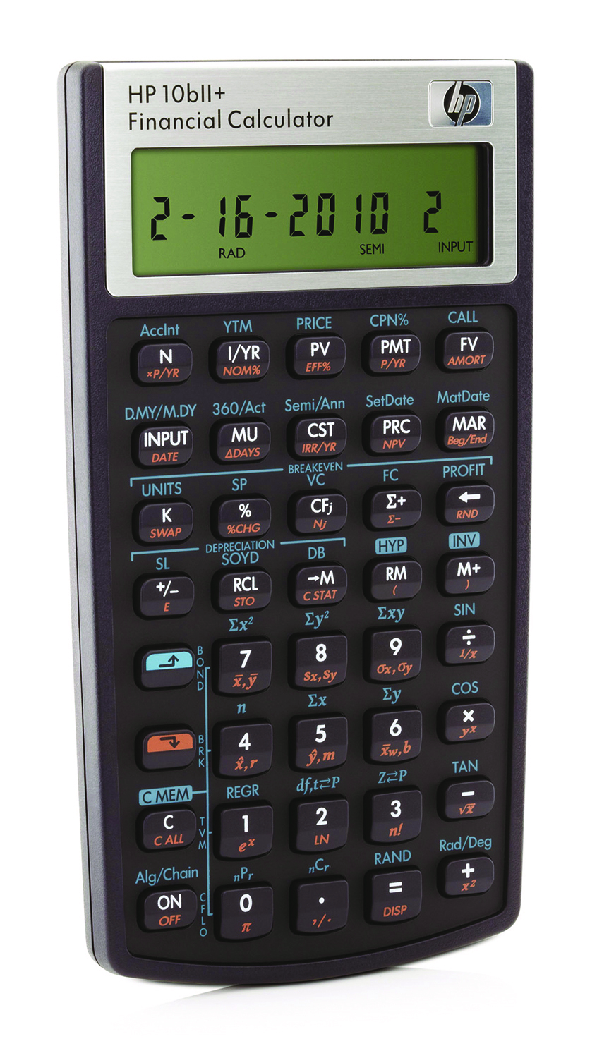 Kalkulator finansowy HP-10BIIPLUS/INT, 170 funkcji, 145x80x12mm, czarny Kalkulator finansowy HP-10BIIPLUS/INT, 170 funkcji, 145x80x12mm, czarny