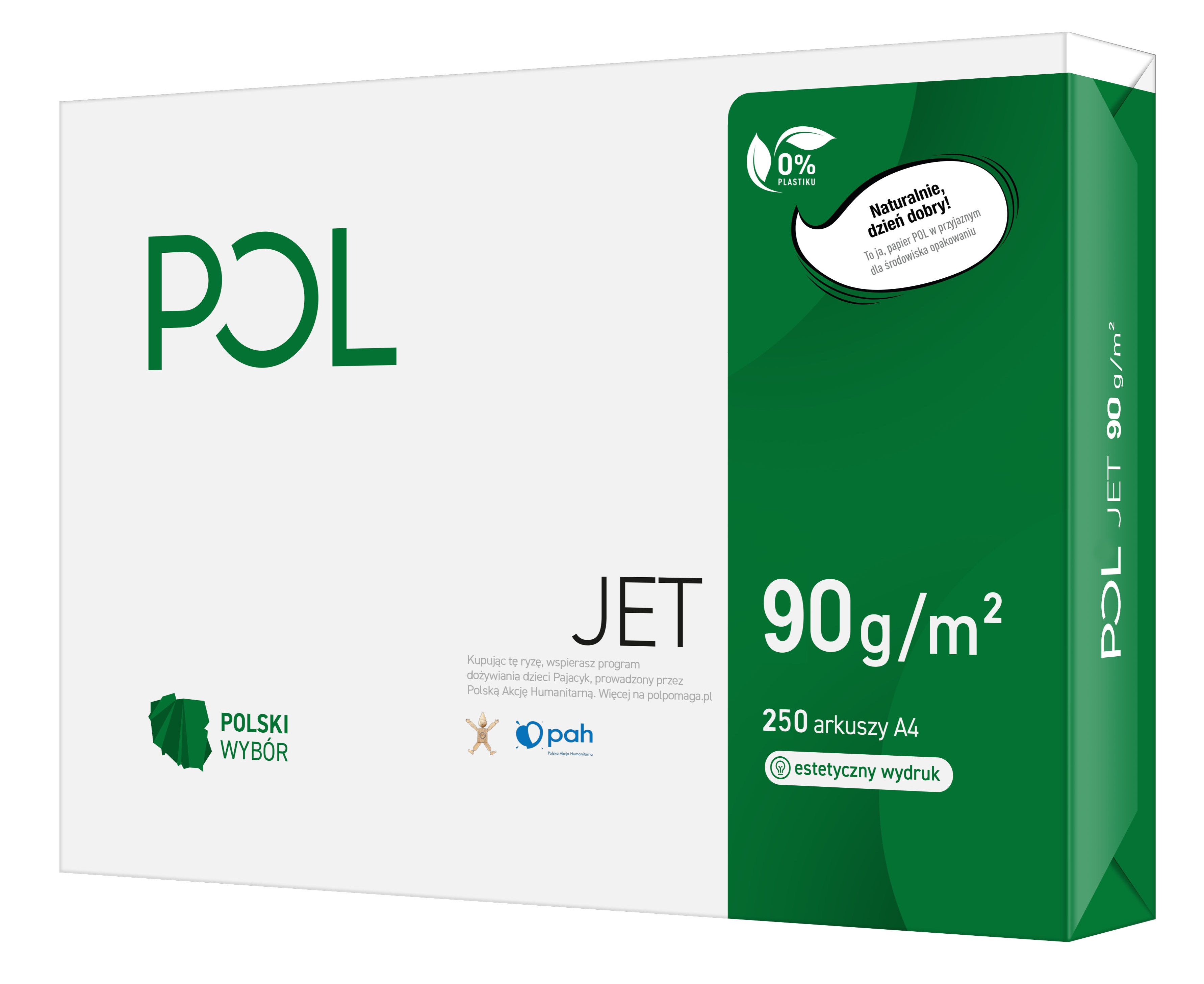 Papier ksero poljet A4 90 g/m2 250 ark.