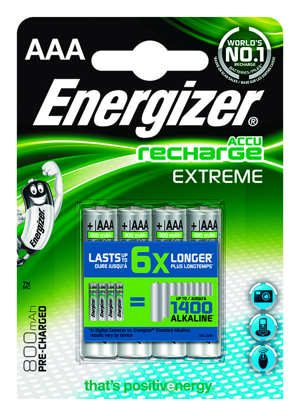 Akumulator Energizer extreme, aaa, hr, 1,2v, 800mah, 4szt. Akumulator Energizer extreme, aaa, hr, 1,2v, 800mah, 4szt.