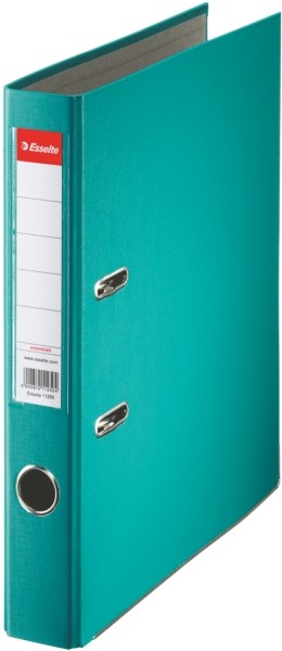 Segregator Esselte A4, ekonomiczny A4 50 mm, turkusowy | eazbiuro.pl | Kup bez ryzyka!