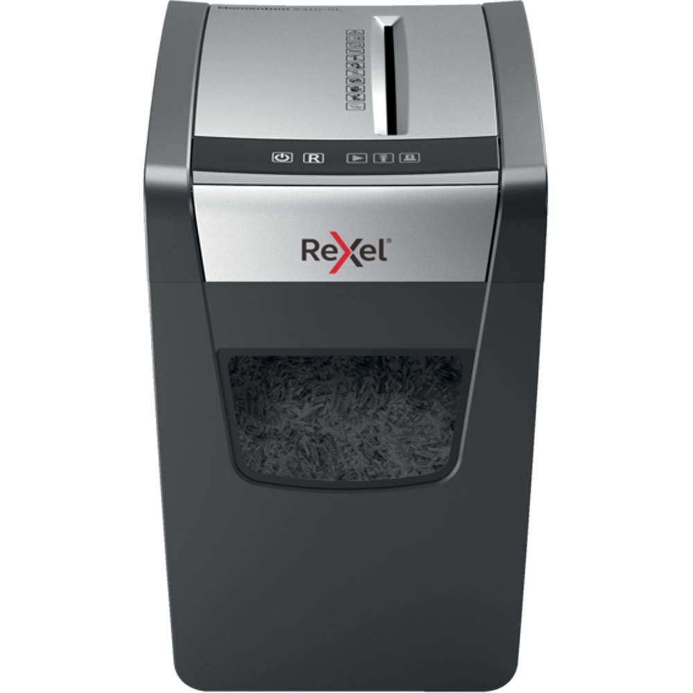 Niszczarka Rexel momentum x410-sl, wersja wąska kolor czarny
