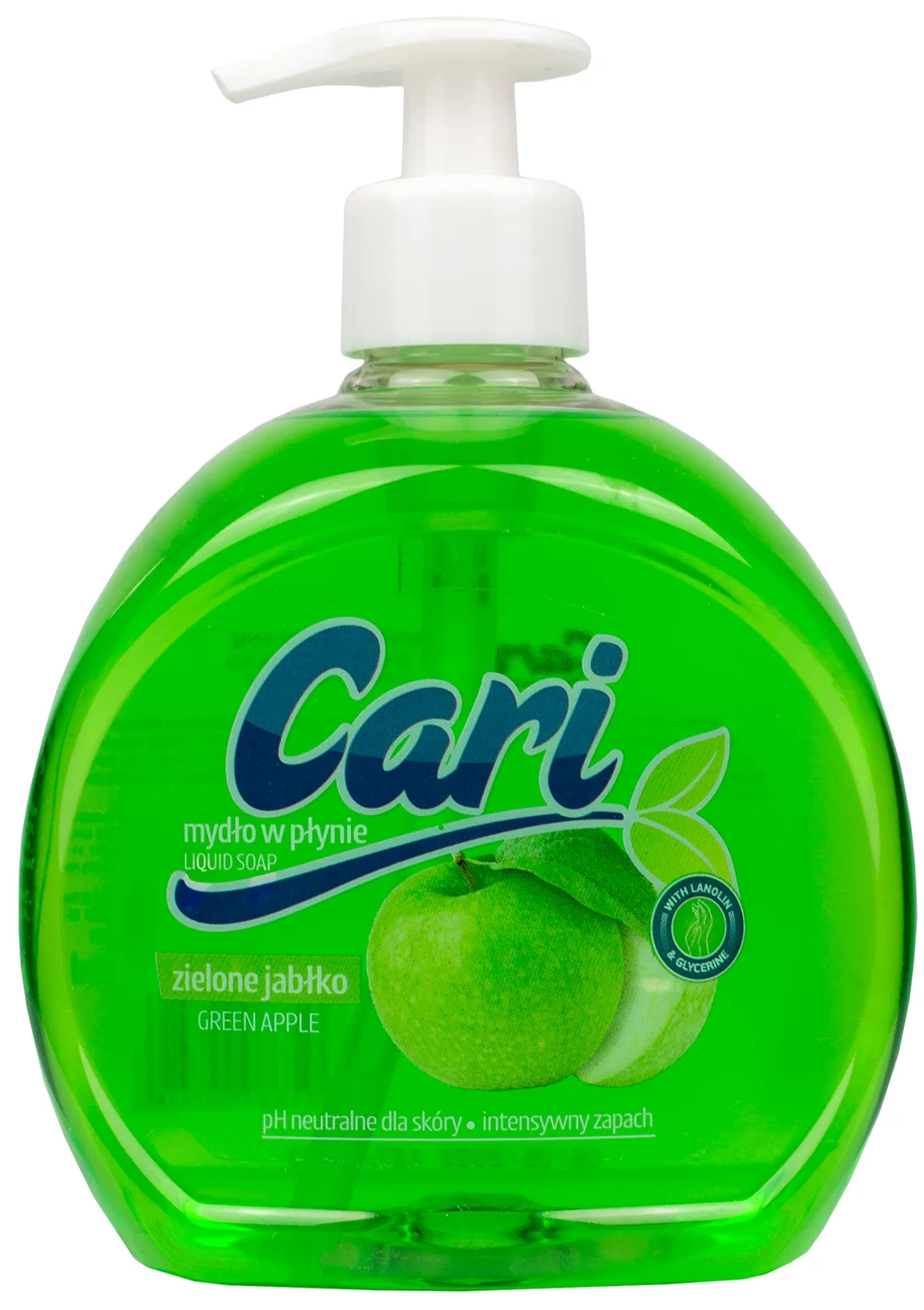 Mydło w płynie z pompką carri jabłko 500 ml