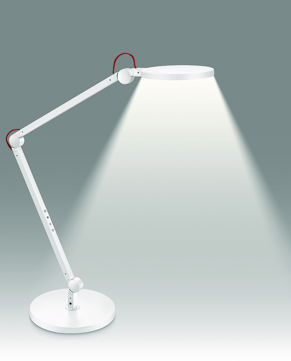 Lampka na biurko CEP CLED-0350, Giant, biały